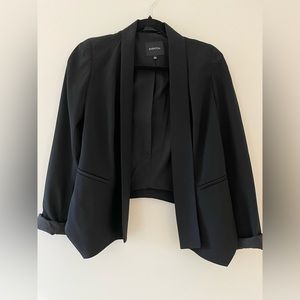 Aritzia Babaton Black Blazer (cropped length)